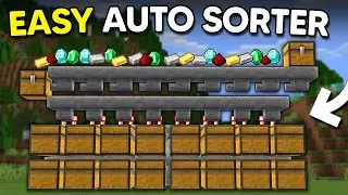 Automatic Item Sorter in Minecraft 1.21