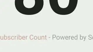 80 Subscribers!!!!  Thank You so Much guys!!!