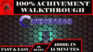 CrushBorgs | Easy 100% Completion | 4000 Gamerscore | Under 15 Minute Completion | 4K | 60FPS