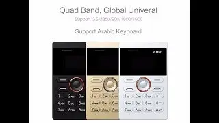 Обзор: Aiek E1 Card Phone