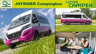 Joyrider 640 - Auffällig und anders. Ein Campingbus mit speziellem Grundriss - Clever Campen