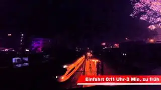 ICE-Z&uuml;ge an Silvester in Hamburg