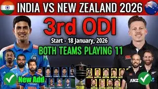 India vs new z 2nd ODI 🇮🇳🚨✅ दूसरा सेकंड ओडीआई मैच हाईलाइट हाईलाइट 