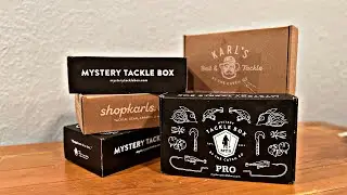 Saltwater Mystery Tackle Box: Unboxing