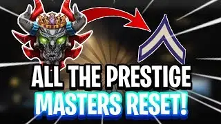 I MADE A LEVEL 1000 and 8 PRESTIGE MASTERS RESET! (MUST SEE) 😱