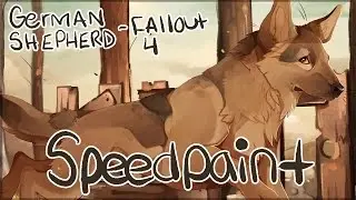 The Shepherd [Fallout 4] - Speedpaint
