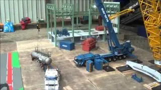 RC Trucks  1:14.5   Loading the truck and leaving the site