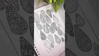 Try this!!! Easy zen pattern art#patternart #zenpatterns #art #drawing #shorts