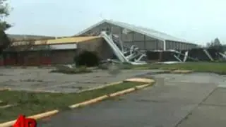 Raw Video: Houma, La. Hard Hit by Gustav