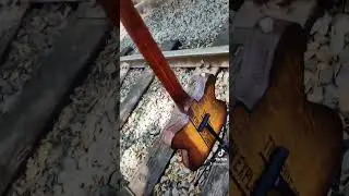 Fall Out or Mad Max Guitar? Schoen Ammo box body custom electric guitar One-of-a-kind