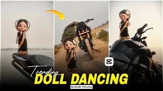 Trending Doll Dancing Bike Reel Tutorial | CapCut Editing Tutorials | Rahul Royzzz 