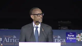 President Paul Kagame speaks at TransformAfrica 2019