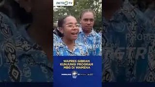 Wapres Gibran Kunjungi Program MBG Di Wamena #shorts