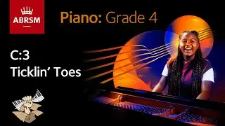 Ticklin' Toes / ABRSM Piano Grade 4 2023 & 2024, C:3 / Synthesia Piano tutorial