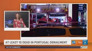 At least 15 dead in Portugal derailment