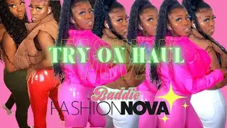 Huge FashionNova Try on Pants Haul Size 7 - BreenuhX