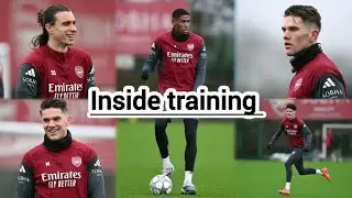 Arsenal training and injury update 