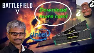 indian tech support helps guy install ram in battlefield v