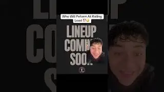 Who Peforming⁉️#rollingloud #rapnews #rap #trending #festival #concert #hiphop #brianingunza