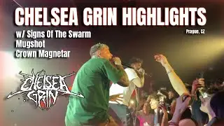 Chelsea Grin, Signs of the Swarm, Mugshot & Crown Magnetar LIVE Highlights EU Tour 14.12.2025 Prague