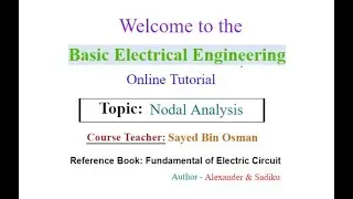 SBO - Basic Electrical Engineering - Nodal Analysis - Part 1