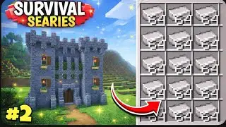 Minecraft PE Survival EP-2 🔥 Iron Farm Banaya | Unlimited Iron 😱 | 1.21 Hindi