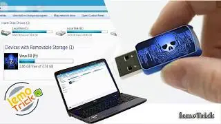 Change pendrive Icon with any image like a hacker