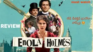 Enola holmes 1 movie recommendation (2020) ||mille Bobby Brown|| movie review anaganagaoocinepichodu