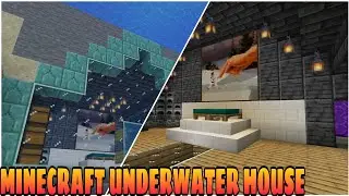 MINECRAFT UNDERWATER HOUSE || SURVIVAL BUILD