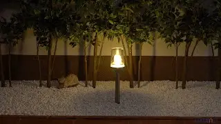 Ledvance Endura Classic Calice outdoor floor lamp silver IP44 1xE27 50cm