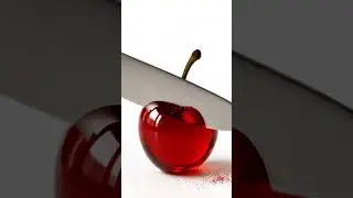 Knife vs Glass Cherry | Clean ASMR 🍒🔪 (No Music)