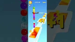 Stack Rider 🥎🏀🏐 Walkthrough Gameplay Android Ios 🎮 #sorts #stackrider