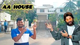 Allu Arjun House Hunting Vlog #alluarjun  #alluarjunfans #vlog
