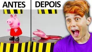 QUAL BRINQUEDO VAI SOBREVIVER AO ESMAGA TUDO?