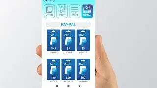 Play Game earn paypal money ($50 legit app) G Reward app review