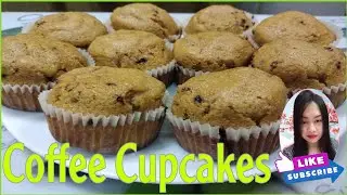 COFFEE CUPCAKES | EASY RECIPE | Eirene Bandoles