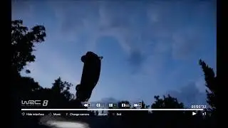 WRC 8 - Crash Finish - Gameplay