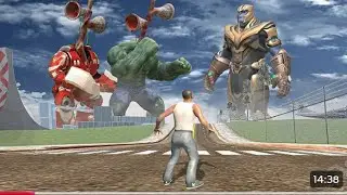 Will Franklin Survive The Attack Of Giant Hulk Buster🤯 @A2ZAJIT2.0 