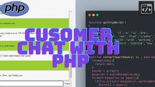 Customer Chat App With Vanilla PHP Tutorial