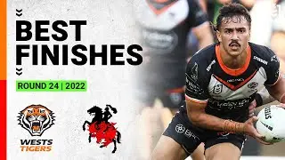 NRL Highlights | NRL Tigers v Dragons | Best Finishes of 2022 | Round 24 | Season Highlights