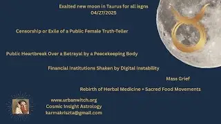 Taurus New Moon/ T-square with Pluto and Mars for all signs