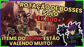 TIBIA - ROTAÇÃO DE BOSSES SOLO - EK 600+