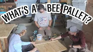 Building 4 Way Pallets For Beekeeping