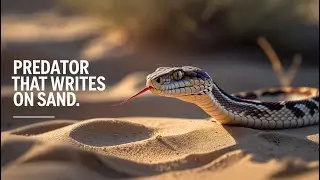 Predator That Writes on Sand