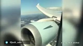 Air Canada Boeing 787 Dreamliner Engine Failure, 25th March, 2017