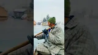 Dal Lake, Srinagar in Winter