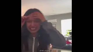 Girl FREAKS OUT after getting caught cheating by boyfriend