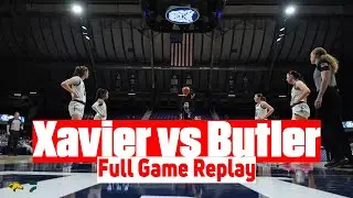 Xavier Women's Basketball vs Butler Full Game Replay | 2025 Big East Women's Basketball