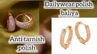 Daily Use Baliya – Koi Bhi Pehne, Har Size Milega!#baliya #rosegold #czjewellery