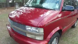 1998 Chevrolet Astro LT All Wheel Drive Demo